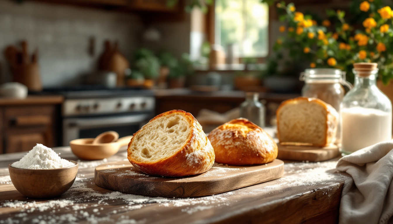 découvrez une délicieuse recette de pain épeautre bio, accompagnée de conseils pratiques pour une cuisson parfaite. apprenez à préparer ce pain nutritif et savoureux, idéal pour vos repas équilibrés.