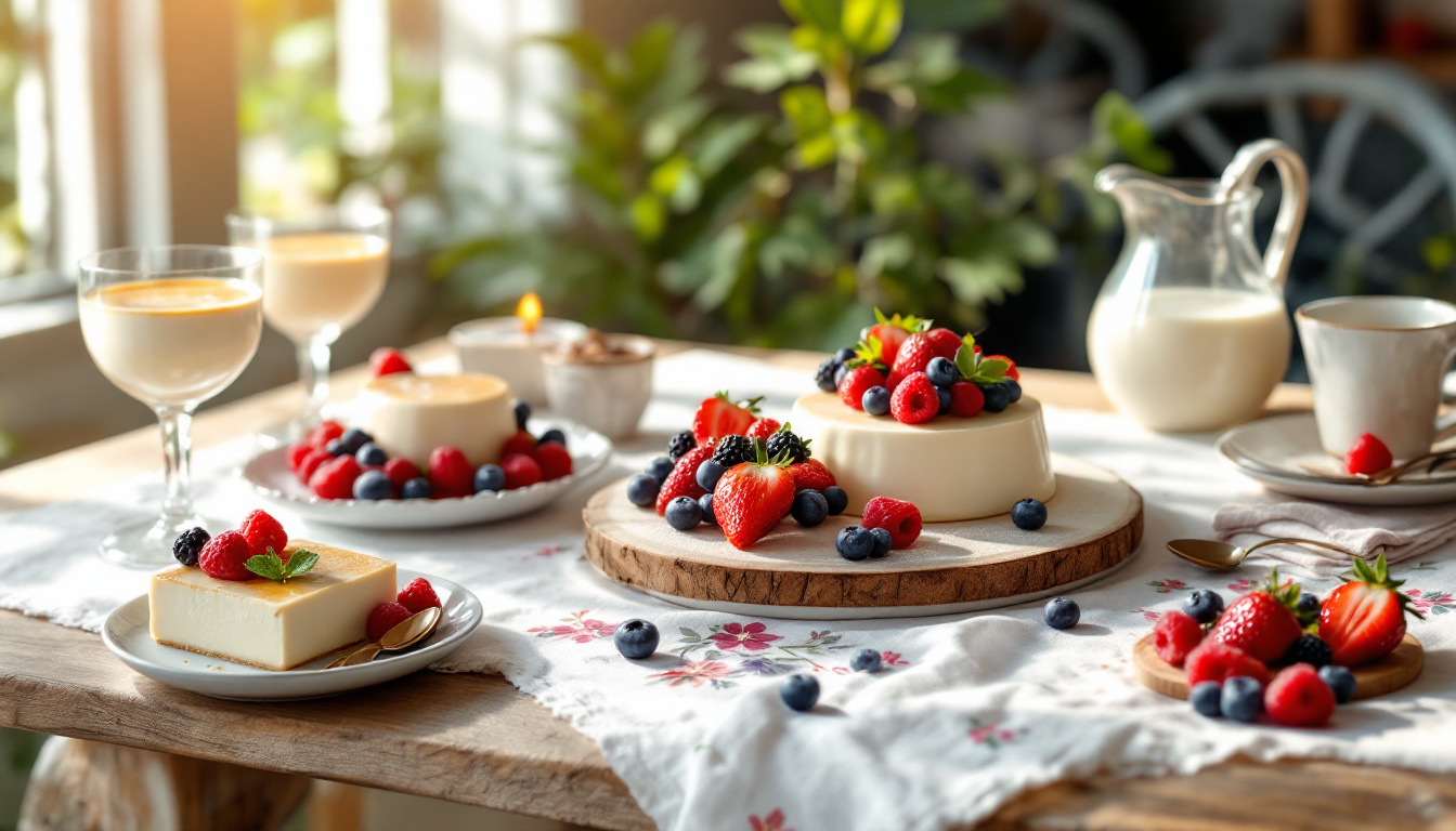 découvrez notre délicieuse recette de desserts légers à base de lait de riz bio. savourez des créations gourmandes et saines, parfaites pour allier plaisir et bien-être.