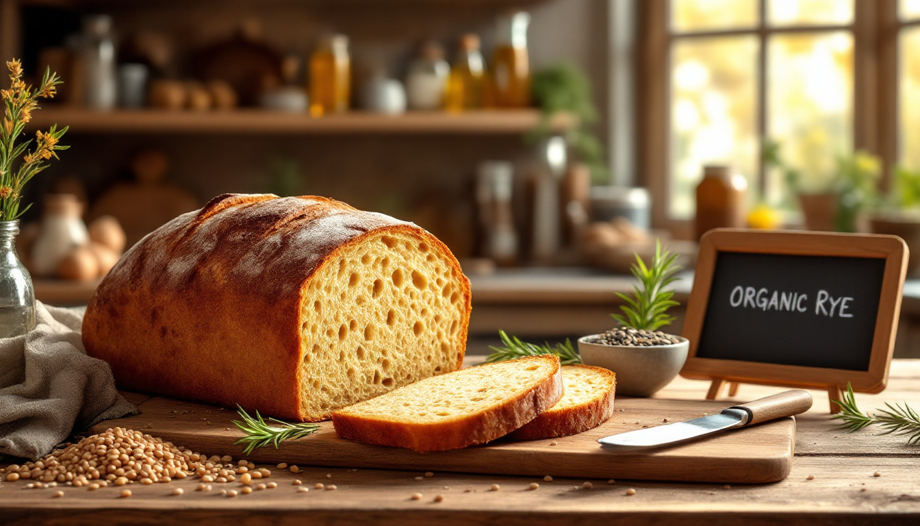 découvrez notre recette de pain de seigle bio, savoureuse et nutritive. apprenez à le réaliser facilement tout en explorant ses nombreux bienfaits pour la santé, tels que son apport en fibres et ses effets bénéfiques sur la digestion.