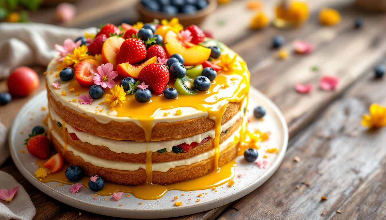 découvrez notre délicieux cake bio moelleux, préparé avec des fruits de saison frais. une douceur saine et savoureuse, parfaite pour accompagner vos pauses gourmandes ou vos desserts. succombez à l'alliance de la tendresse et des saveurs naturelles !