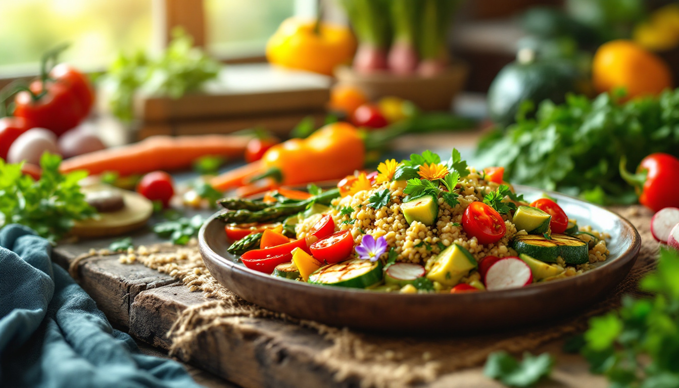 découvrez notre délicieuse recette bio et végétarienne pour varier votre alimentation. savourez des ingrédients frais et naturels tout en respectant votre santé et l'environnement. idéale pour ceux qui souhaitent allier gourmandise et éthique dans leur assiette.